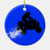 Viererkabel Keramik Ornament (Hinten)