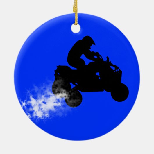 Viererkabel Keramik Ornament (Hinten)