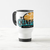 Viererkabel-Stadt-Marathon Reisebecher (Vorderseite Links)