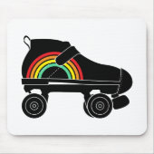 Viererkabelrollen-Skateregenbogen Mousepad (Vorne)