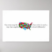 Vierfarbentheorie Poster (Vorne)