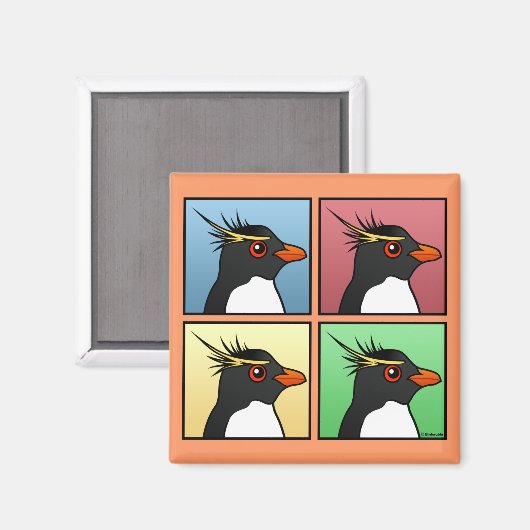 Vierfarbrockhopper Magnet (Vorderseite/Rückseite)