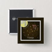 Vierge 23 août au 23 septembre Buttons (Vorne & Hinten)