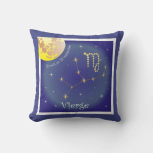 Vierge 23 août au 23 septembre Kissen