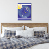Vierge 23 août au 23 septembre Leinwand (Insitu (Schlafzimmer))