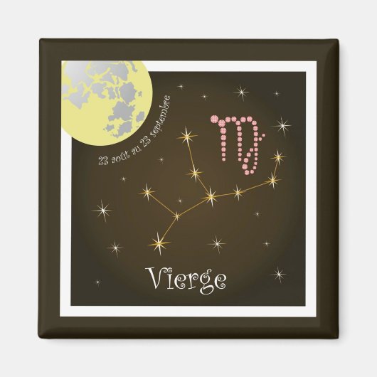 Vierge 23 août au 23 septembre Magnet (Vorne)
