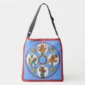 Vierjahreszeitschrift eines Hasen Tragetaschen Mit Langen Trägern (Rückseite)