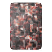 Vierkachelmosaik in Beige-Braun Badematte (Vorderseite Vertikal)