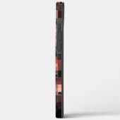 Vierkachelmosaik in Beige-Braun Case-Mate iPhone Hülle (Rückseite / Links)