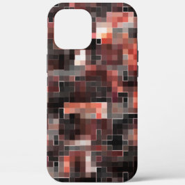 Vierkachelmosaik in Beige-Braun Case-Mate iPhone Hülle