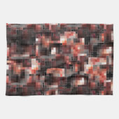 Vierkachelmosaik in Beige-Braun Geschirrtuch (Horizontal)