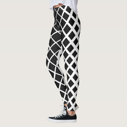 Vierkantdiamanten Leggings (Links)