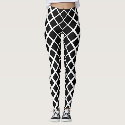 Vierkantdiamanten Leggings (Vorderseite)