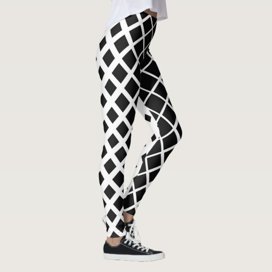 Vierkantdiamanten Leggings (Rechts)