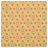 Vierkantkarton-Quatrafoliengewebe Stoff (Muster)