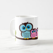 vierköpfige Familie Kaffeetasse (Vorderseite Links)