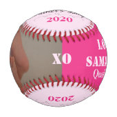 Vierplein-Foto-Baseball des Vaters Baseball (Rückseite)