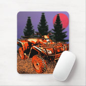 Vierrad-Mouspad Mousepad (Mit Mouse)