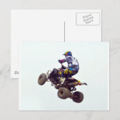 Vierrad Postkarte (Vorne/Hinten)