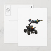 Vierrad Postkarte (Vorne/Hinten)