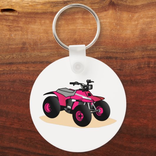 Vierrad Schlüsselanhänger (Vorderseite)