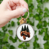 Vierrad-Schlüsselanhänger Schlüsselanhänger (Hand)