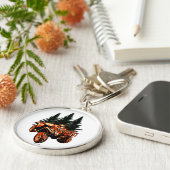 Vierrad-Schlüsselanhänger Schlüsselanhänger (Seite)