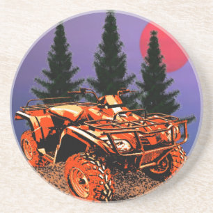 Vierrad-Untersetzer Sandstein Untersetzer