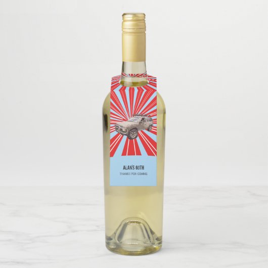 Vierradantrieb Flaschenanhänger (Auf Flasche)