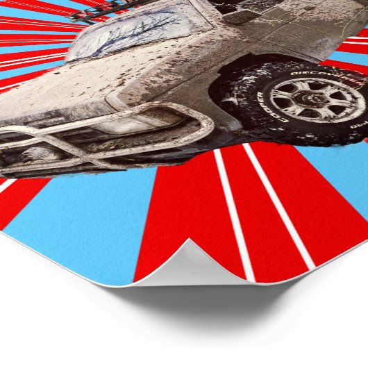 Vierradantrieb Poster (Ecke)