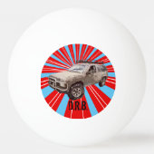 Vierradantrieb Tischtennisball (Rückseite)