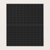 Vierseitiges Dachgepäckunternehmen Visitenkarten (Außenseite Aufgefaltet)