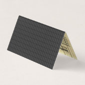 Vierseitiges Dachgepäckunternehmen Visitenkarten (Rückseite)