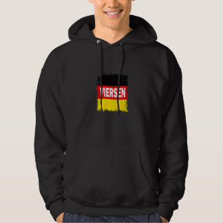 Viersen Deutschland mit deutscher Flagge Hoodie