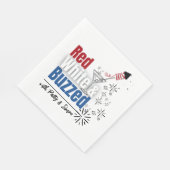 Viert-Juli- oder Memorial-Day-Servietten Serviette (Ecke)