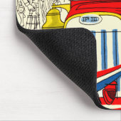 Viert-Juli-Parade Mousepad (Ecke)