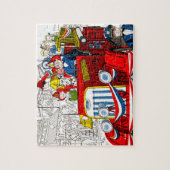 Viert-Juli-Parade Puzzle (Vertikal)