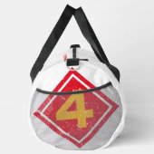 Vierte - 4. Division Marine Custom Duffle Bag (Rechts)