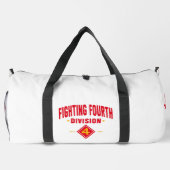 Vierte - 4. Division Marine Custom Duffle Bag (Rückseite)