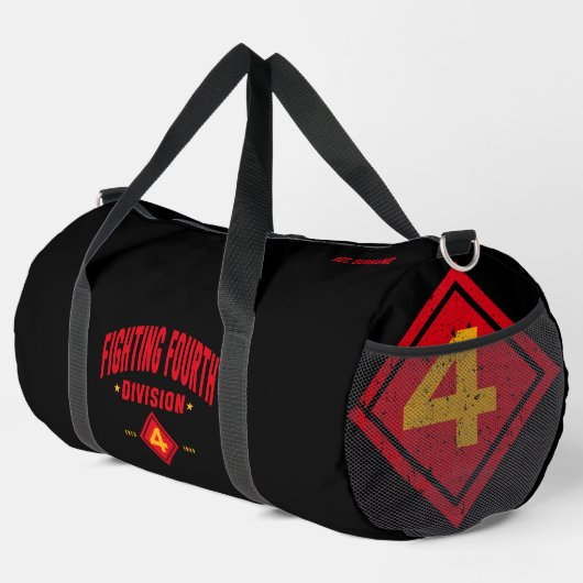 Vierte - 4. Division Marine Custom Duffle Bag (Rechte Ecke)