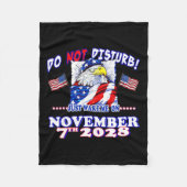 Vierte, 4. Juli, sakastische Wahl E Fleecedecke (Vorderseite)