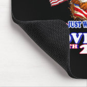 Vierte, 4. Juli, sakastische Wahl E Mousepad (Ecke)