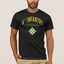 Vierte Abteilung Infanterie - Militär der Vereinte T-Shirt