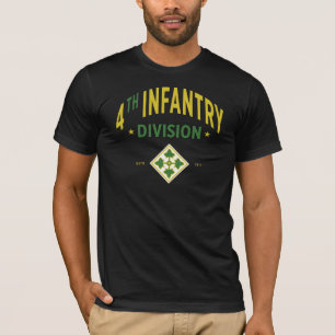 Vierte Abteilung Infanterie - Militär der Vereinte T-Shirt