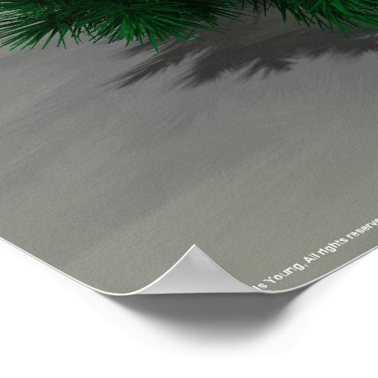 Vierte Adventswoche Poster (Ecke)