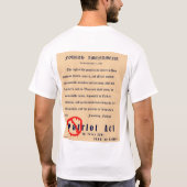 Vierte Änderung (hinter) T-Shirt (Rückseite)