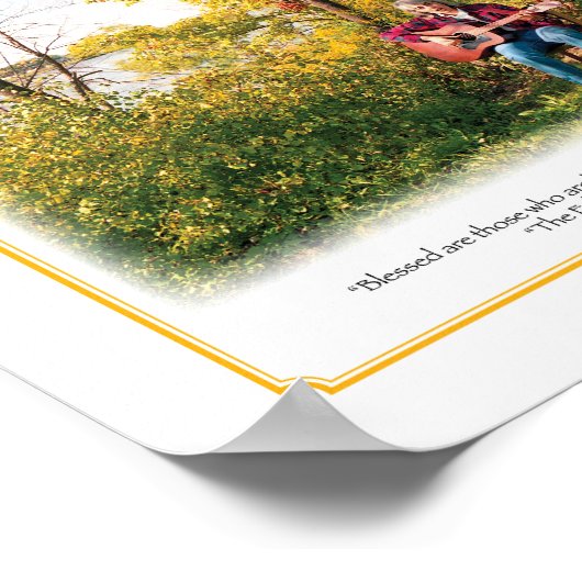 Vierte Breite 8x10 Poster (Ecke)