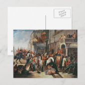 Vierte Dragoon Guards verlassend Postkarte (Vorne/Hinten)