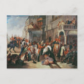Vierte Dragoon Guards verlassend Postkarte (Vorderseite)