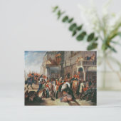 Vierte Dragoon Guards verlassend Postkarte (Stehend Vorderseite)